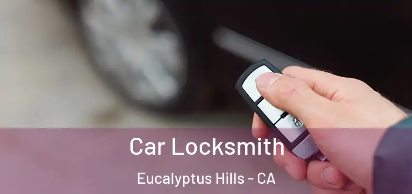 Car Locksmith Eucalyptus Hills - CA