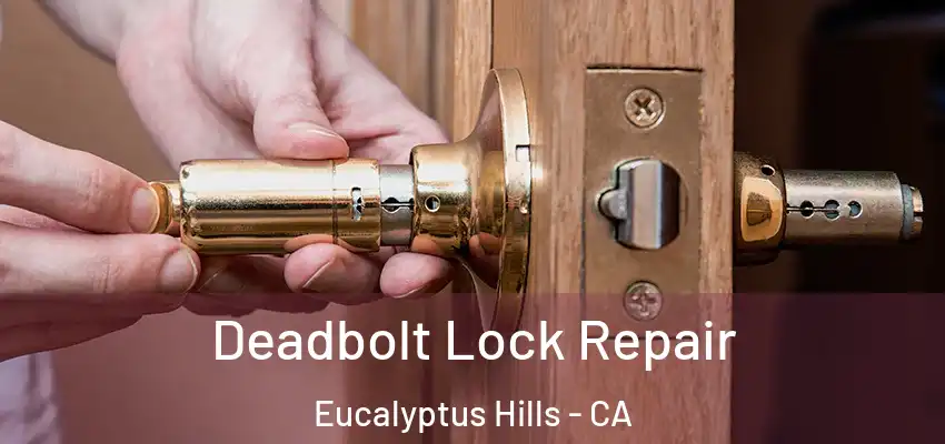  Deadbolt Lock Repair Eucalyptus Hills - CA