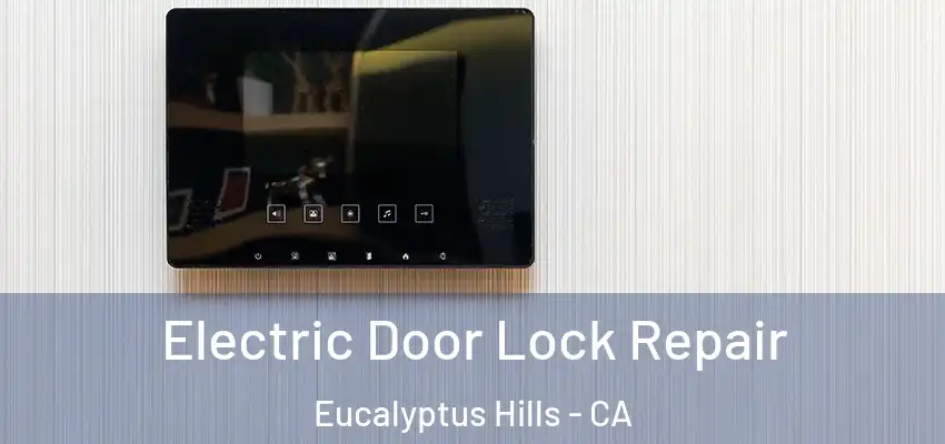  Electric Door Lock Repair Eucalyptus Hills - CA