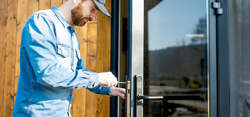 Frameless Glass Storefront Door Locks Replacement in Eucalyptus Hills, CA