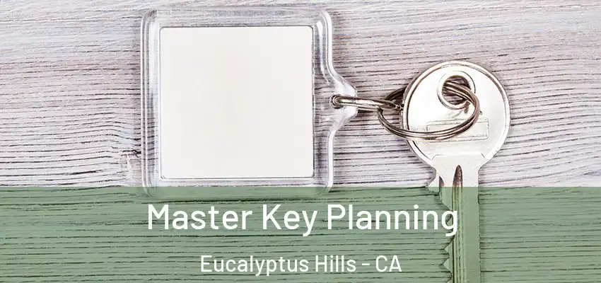  Master Key Planning Eucalyptus Hills - CA