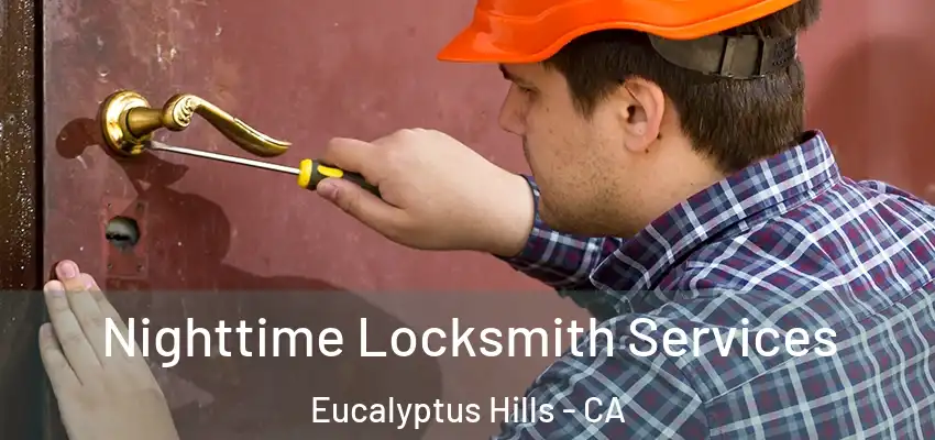 Nighttime Locksmith Services Eucalyptus Hills - CA
