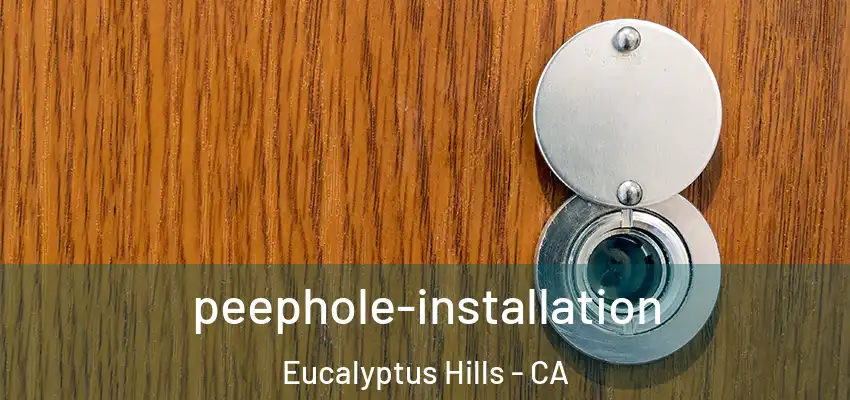 peephole-installation Eucalyptus Hills - CA