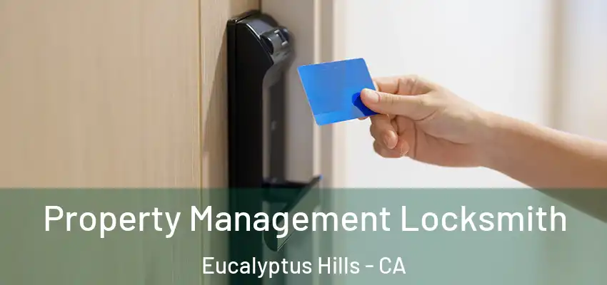 Property Management Locksmith Eucalyptus Hills - CA
